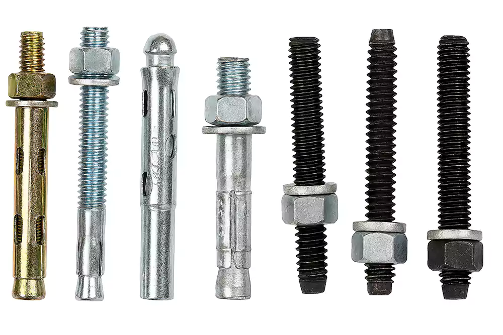 انواع انکر و رول بولت موجود در فروشگاه اینترنتی