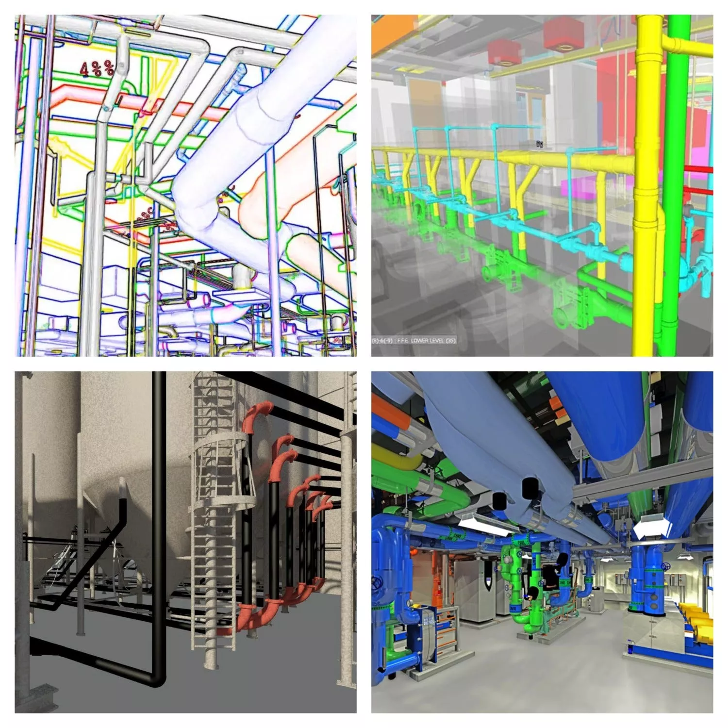 طراحی ساپورت در بخشهای مختلف MEP