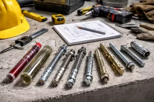 محاسبه تحمل بار انکر و رول بولت در نصب صنعتی و ساختمانی