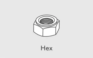 تصویر مهره Hex