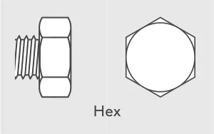 پیچ شش‌گوش