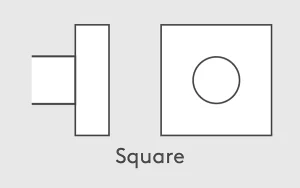 تصویر پیچ مربعی
