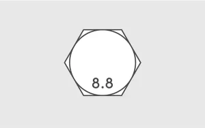 Class 8.8 – فولاد کربن متوسط، کوئنچ و تمپر شده