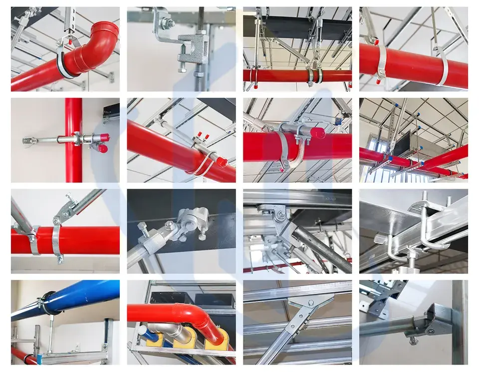 ساپورت مدولار بانی بست برای مهاربندی لوله‌ها