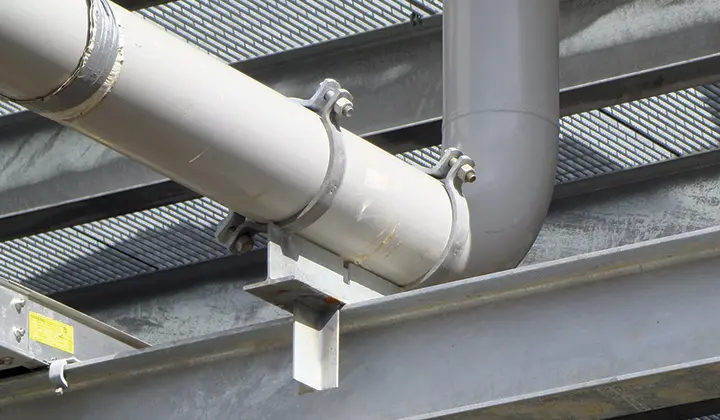 مهاربندی لوله‌های آب و فاضلاب