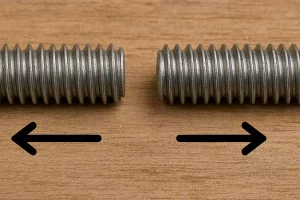 مقایسه رزوه چپ‌گرد و راست‌گرد در پیچ‌ها و اتصالات صنعتی